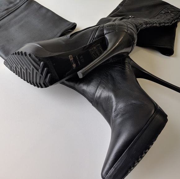 BURBERRY LONDON BIKER BANBURY THIGH HIGH BOOT - Picture 5 of 7